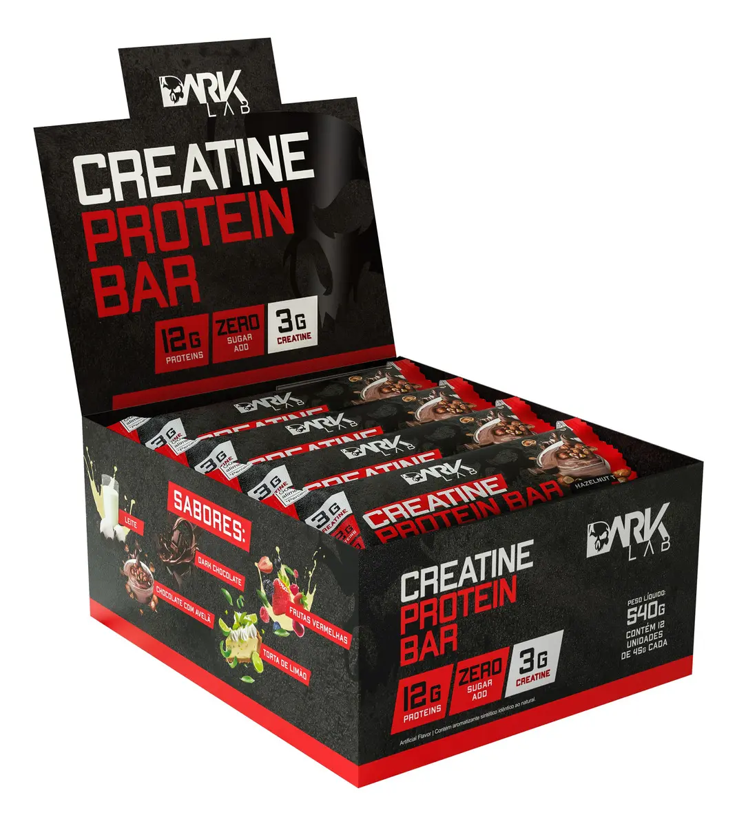 Barra de proteína Dark Lab (12 un)